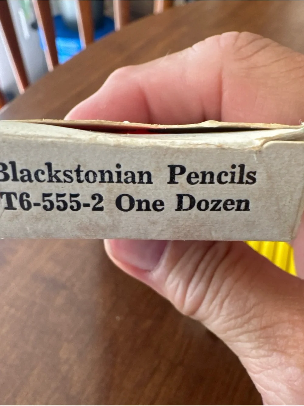Vtg Blackstonian Pencils T6-555-2 Lot Of 12 In Box And 6 Loose All Unsharpened